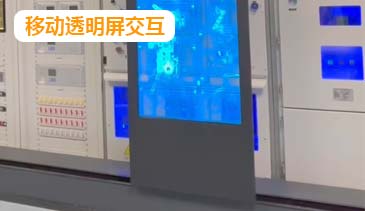 移动透明屏交互